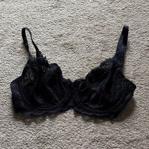Paramour Black Lace Underwire Bra